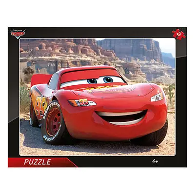 Dino Puzzle Walt Disney Cars: Blesk McQueen 40 dílků deskové