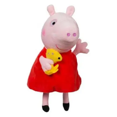 Teddies Prasátko Peppa postavička Pepina plyš 30cm