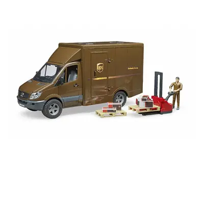 SIKU Super - UPS doručovací auto Mercedes-Benz Sprinter 1:50