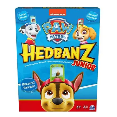 Spin Master Games Hedbanz Paw Patrol Junior spol. hra hádanek CZ/SK