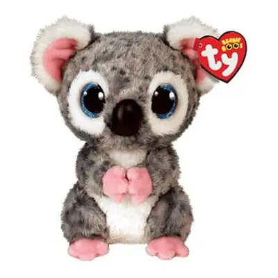 TY Beanie BOOS KARLI, 15 cm - šedá koala