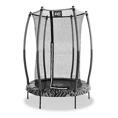 EXIT TOYS Juniorská trampolína EXIT Tiggy s bezpečnostním ø140cm - černá / šedá