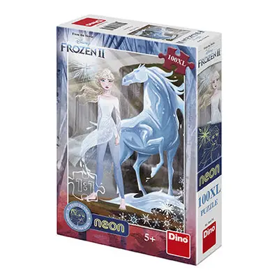 FROZEN II 100XL neon Puzzle NOVÉ