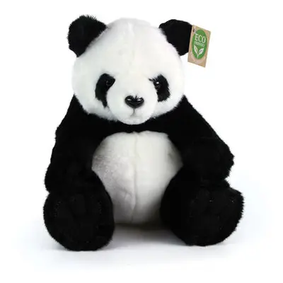 Plyšová panda sedící 20 cm ECO-FRIENDLY