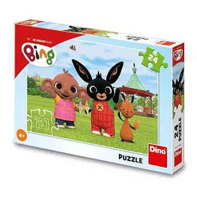 Dino Bing na zmrzlině Puzzle 24 dílků