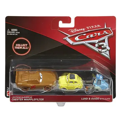 Mattel Cars 3 auta 2ks, více druhů