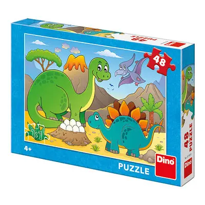 Dino puzzle Dinosauři 48 dílků