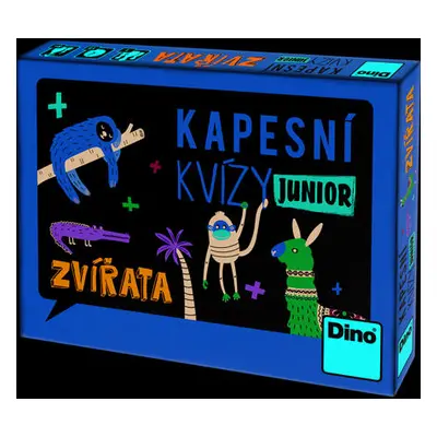 KAPESNÍ KVÍZY JUNIOR - ZVÍŘATA Cestovní hra