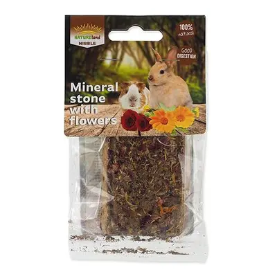 Kámen NATURE LAND Nibble minerální s květy 100 g