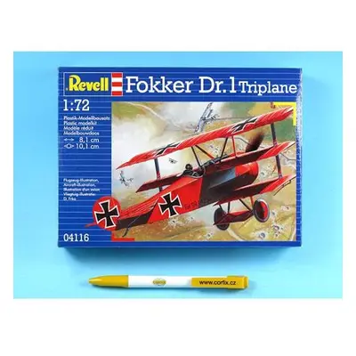 Plastic ModelKit letadlo 04116 - 'Fokker DR. 1 Triplane (1:72)