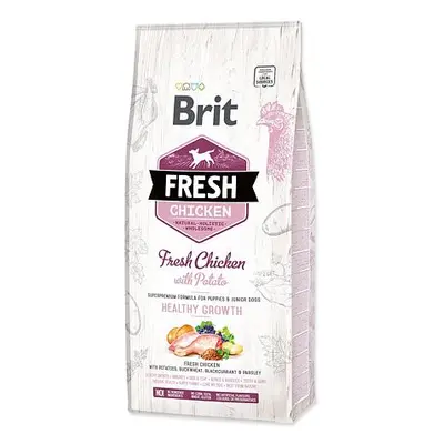 BRIT Fresh Chicken with Potato Puppy Healthy Growth 12 kg