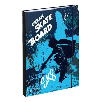 BAAGL Desky na školní sešity A4 Skateboard