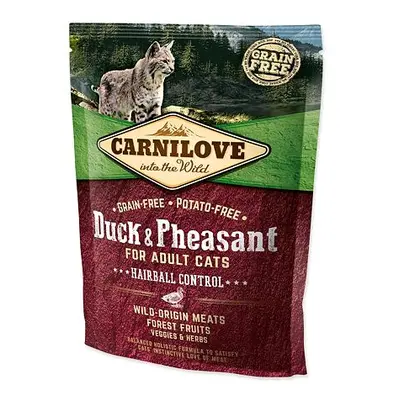 CARNILOVE Duck and Pheasant Adult Cats Hairball Control 400 g