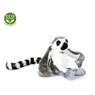 Plyšový lemur závěsný 25 cm ECO-FRIENDLY