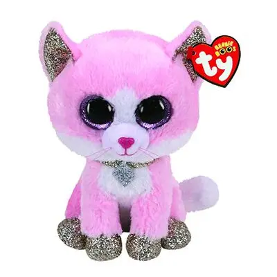 Meteor TY Beanie Boos FIONA - růžová kočka, 15 cm (3)