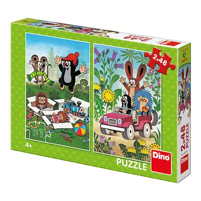 KRTEK SE RADUJE 2x48 Puzzle NOVÉ