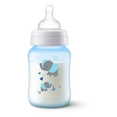 AVENT Lahev Anti-colic 260 ml, 1 ks modrá slon