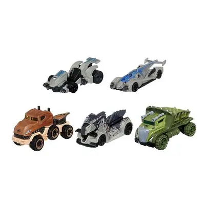 Mattel Hot Wheels Auto Jurský svět 5ks