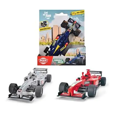 Dickie Formule 14 cm, natahování na šňůrku, 3 druhy