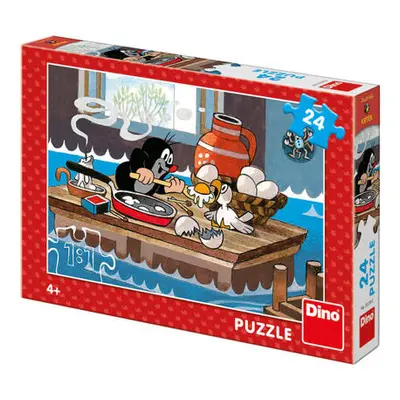 Dino puzzle Krtek a orel 24 dílků