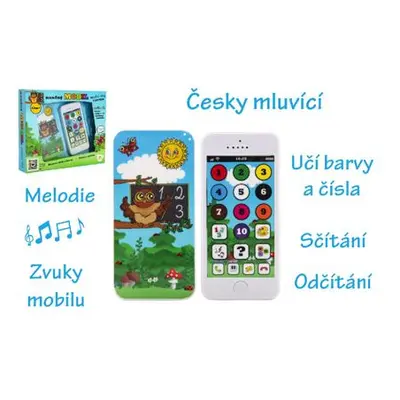 Naučný mobilní telefon s krytem Moudré sovy