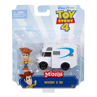 TOY STORY 4: PŘÍBĚH HRAČEK MINIFIGURKA S VOZIDLEM ASST