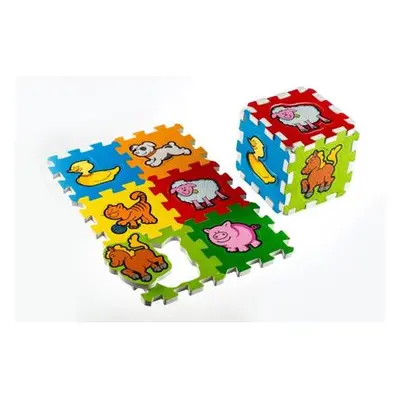 Teddies pěnové puzzle Moje první zvířátka