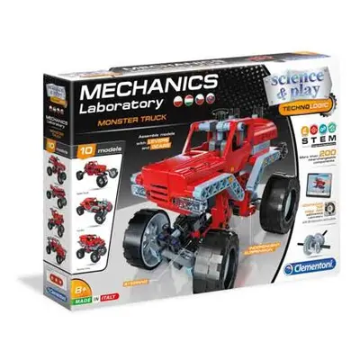 Mechanická laboratoř - Monster truck, 10 modelů, 200 dílků