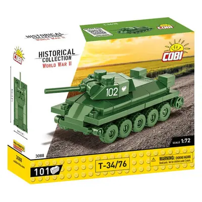 Cobi II WW Tank T-34/76, 1:72