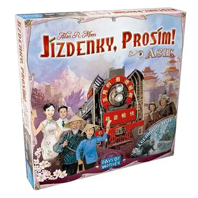 Asmodee Jízdenky, prosím! Asie