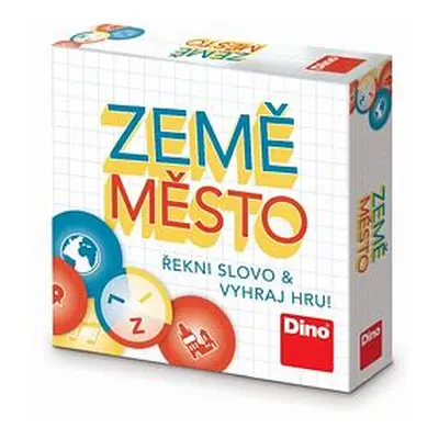 Dino ZEMĚ MĚSTO Cestovní hra