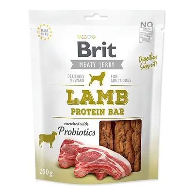 Snack BRIT Jerky Lamb Protein Bar 200 g