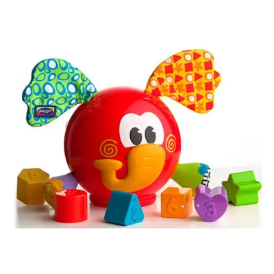 Playgro - Vkládací slon s tvary