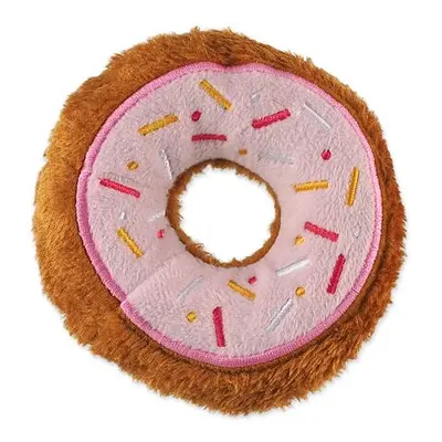 Hračka DOG FANTASY donut růžový 12,5cm 1 ks