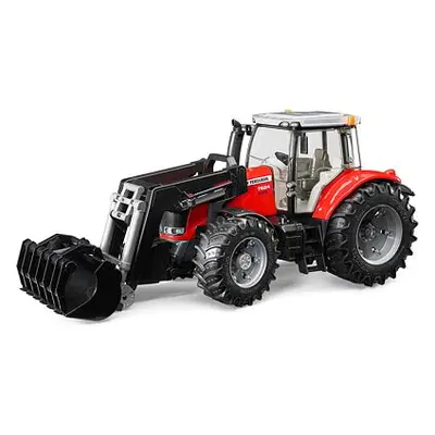 Bruder Traktor MASSEY FERGUSON + čelní nakladač