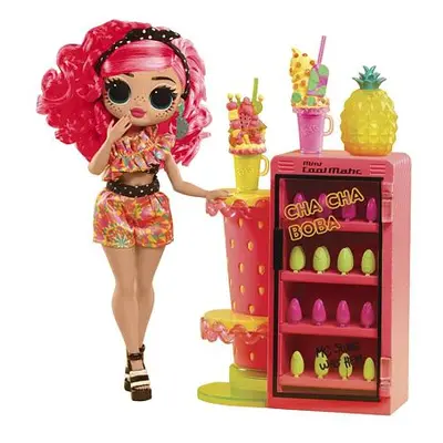 MGA L.O.L. Surprise! OMG Nehtové studio s panenkou - Pinky Pops Fruit Shop