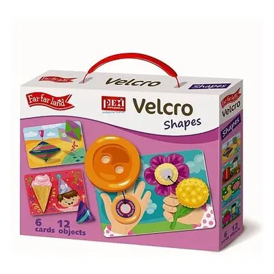 Pexi Velcro skládačky - Tvary (Shapes)