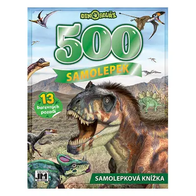 Jiri Models Samolepková knížka 500/ Dinosauři