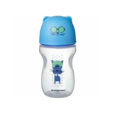 Tommee Tippee Hrnek s pítkem Soft 300ml 12m+ Blue