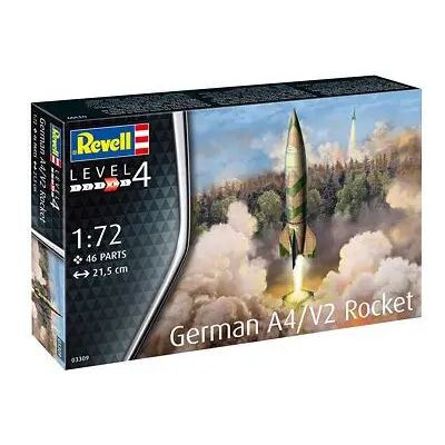 Corfix Plastic ModelKit raketa 03309 - German A4/V2 Rocket (1:72)