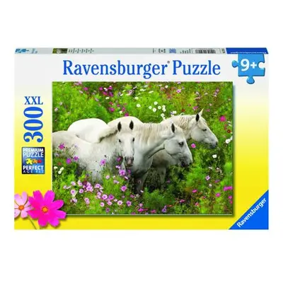 Ravensburger Koně na rozkvetlé louce Puzzle 300 dílků