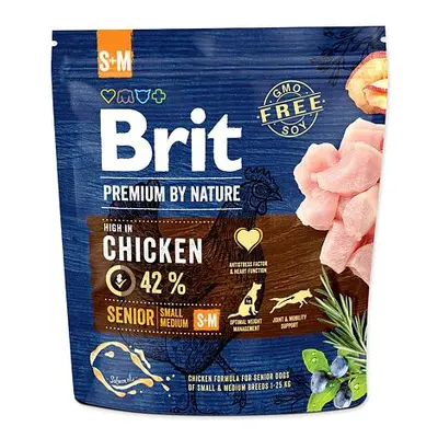 BRIT Premium by Nature Senior S+M 1 kg