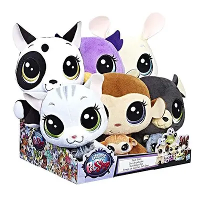 Hasbro Littlest Pet Shop Duo plyšových zvířátek, více druhů