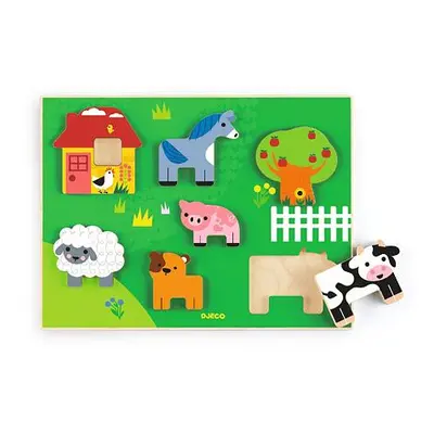 DJECO Farm Story puzzle