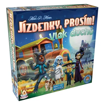 Asmodee Jízdenky, prosím! Vlak duchů