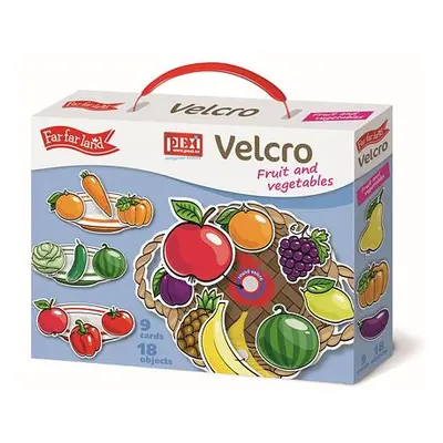 PEXI Velcro skládačky - Ovoce a Zelenina (Fruits and Vegetables)