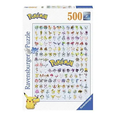 Ravensburger Pokémon Puzzle: Prvních 151 Pokémonů, 500 dílků