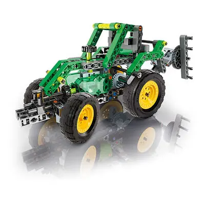 Clementoni Mechanická laboratoř - Farmářský traktor, 10 modelů, 200 dílků