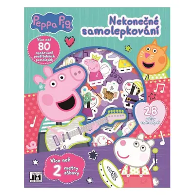 JIRI MODELS Nekonečné samolep. Peppa