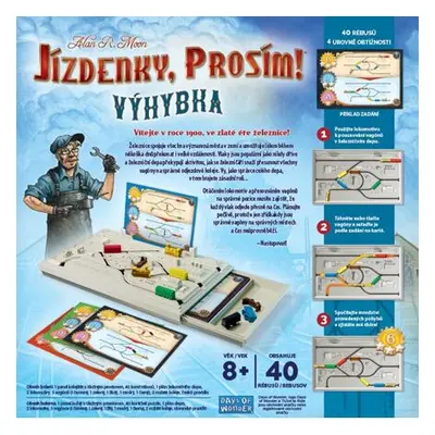 Asmodee Jízdenky, prosím! Výhybka